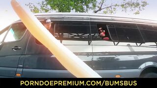BUMS BUS - Pierced German Cutie Mara Martinez fucks into