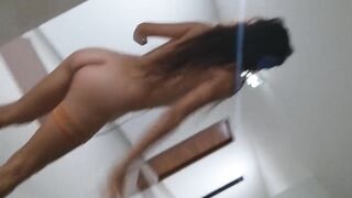 HOTEL Corridors NUDE dancing # Risky FUN under CCTV Hotel Corridor Cameras