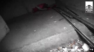 LULLU GUN gets fuck by Jason inside an abandoned railway