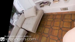 VR BANGERS Ginger professor getting freaky while reading your sex stories