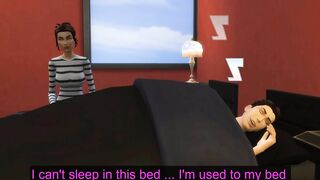Milf asks her son to have sex with her because