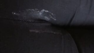 Son loving stepmom while he rests, masturbates and jizzes on