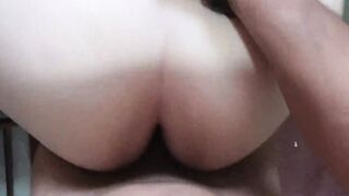 She loves to rides my penis with her anus while