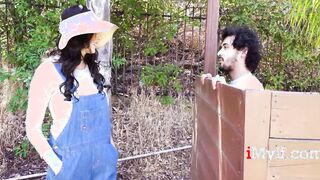 mom Gets Help With Her Yard - Reagan Foxx