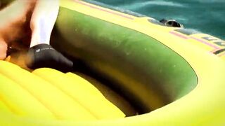 Blonde teenagers Christine Alexsis has sex on the high seas