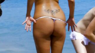 Bae babes at the beach and a soak and deep screwed