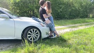 Amateur barely legal get fuck outside