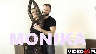 Polish porn - Surprise gift inside cougar's butt