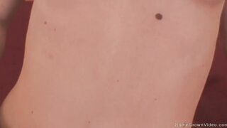 Charming blonde beauty ride her boyfriends penis