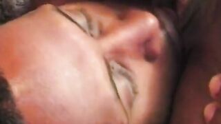 Lusty african bimbos and hunks fucked hardcore by the pool