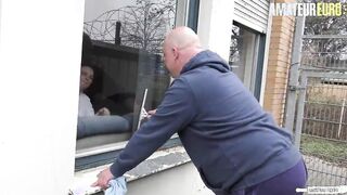 AMATEUREURO - BBW German Lady Give Her Cunt To Neighbors
