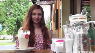 CzechStreets - babe Russian cunt with mouth with a unshaved vagina has