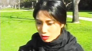 Dark Hair chinese whore gets a beautiful banged! by a stud on the sofa