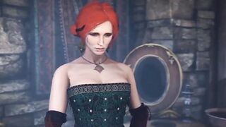 Witcher Porn Triss Merigold turned in a whore - Anna