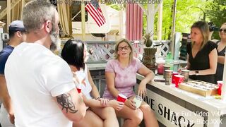 Outside Nailed and Suck with FetSwing Community Members
