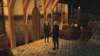 Sims four. The Witcher Parody. Part three - Fringilla's group