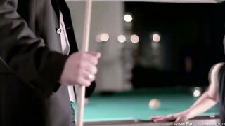 Elegant Cocksucker Swallows Cummed
