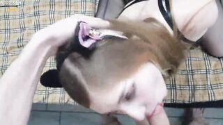 Stepsister from Tick Tock Fucks ROUGH and Gets Cum on