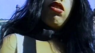 Bae hoe sucks huge dong outdoor