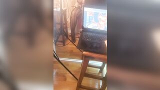 Gf Gina Squirting into Cock Snatch Pump w Long Boobs 34K