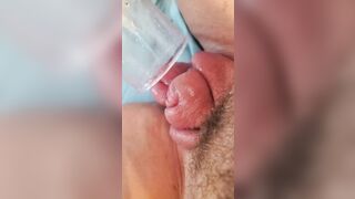 Petting Her Pumped Twat Makes Gf Gina Squirt and Moan
