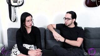 Long ass hispanic Kylei Ellish passes her first porn casting