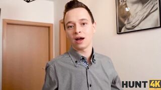 HUNT4K. Sluts with huge hooters boned by hunter-Santa