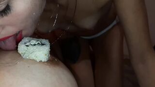 I Cum Fast When Eating Sushi From My Body - Lesbo-candys