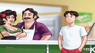 SummertimeSaga - Maria Likes Mustache Rides E1 # 76