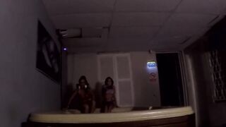 sensual relaxation inside the sauna recording - Lady Milf -