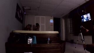 sensual relaxation inside the sauna recording - Lady Milf -