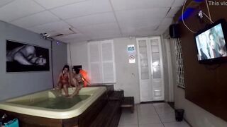 sensual relaxation inside the sauna recording - Lady Milf -