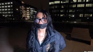 A crazy sexy arab from suburb gets plowed inside outdoors and inside anal