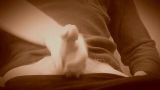 mom finger fuck my penis close-up three