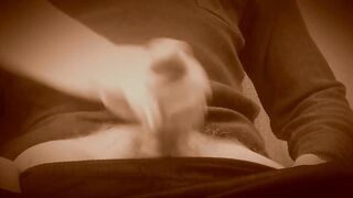 mom finger fuck my penis close-up three