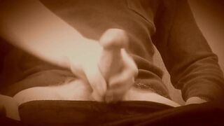 mom finger fuck my penis close-up three