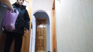 I tried out a sex dildo for my hubby on a courier