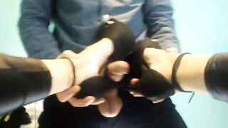 feet rubs, bj and toejob