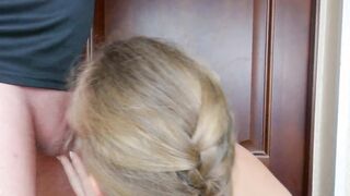 hot Passionately Blows Dick and Licks Booty! Gets Cum inside