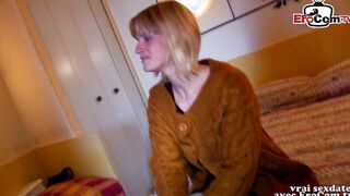 French blonde petite stepmom tries anal – private