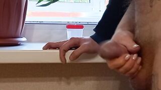 the nurse jerks off my dick and takes a sperm sample #3