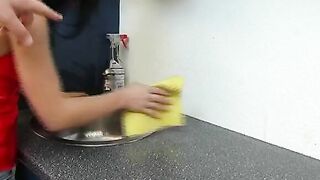 Shy young mom did not know that she could squirt