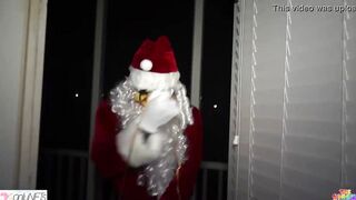 Cougar thought she was getting presents ended up getting Santa