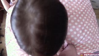 Beauty african panties fucking a awesome cunt with mouth pov