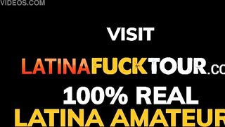 Hispanic black goddess long boobs gagging and taking my huge