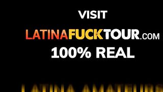 Hispanic black goddess long boobs gagging and taking my huge