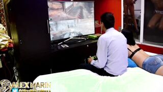 I play xbox with my cousin and her friend who