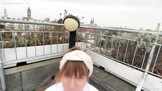Quick nailed with a watch of the cathedral!