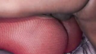 This bimbo loves to fill her booty with long cock