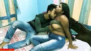 Desi handsome boy first time fucking his 18 yo mistress!! Punjab